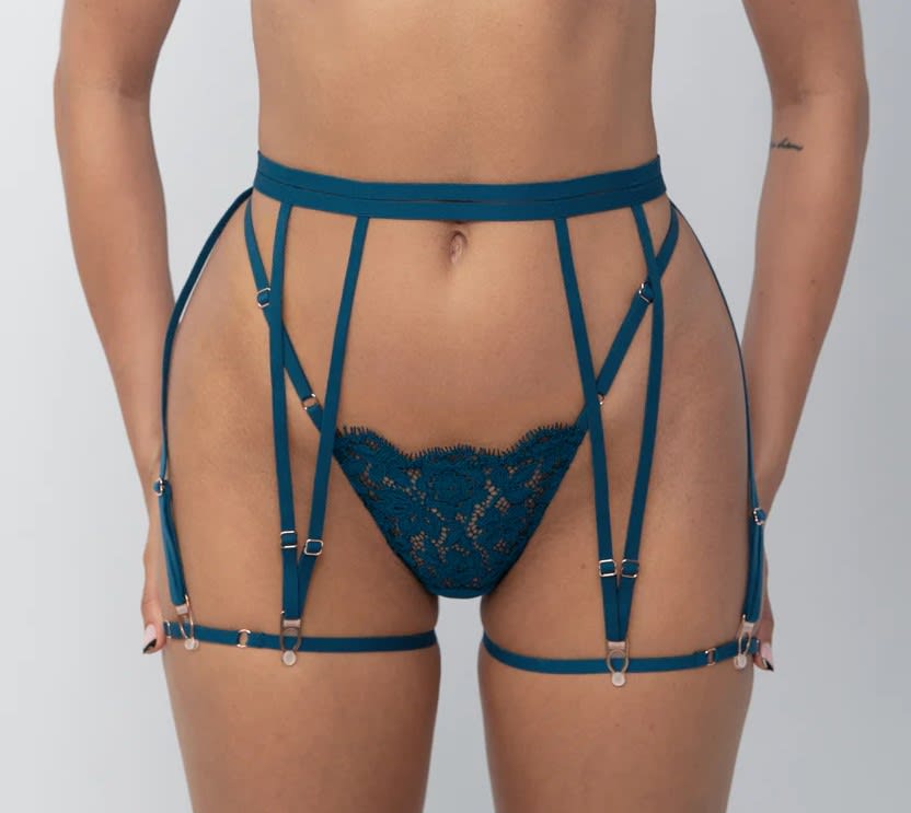 Guipure Lace Thong
